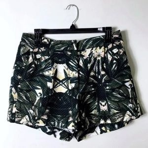 H&M tropical print shorts